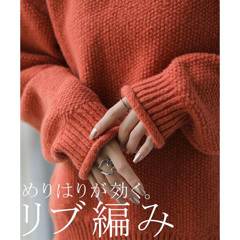 HUG.U ニット レディース トップス セーター タートルネック HUG.U ニット レディース トップス セーター タートルネック