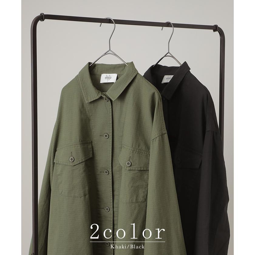 HUG.U（ハグユー） シャツ レディース トップス ミリタリー ジャケット