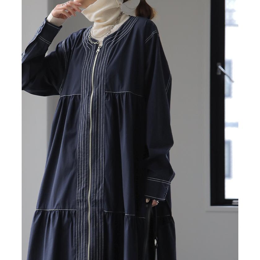 ワンピース ティアード ワンピース レディース ロング ロングワンピース マキシ ティアードワンピ | HUG.U | 17