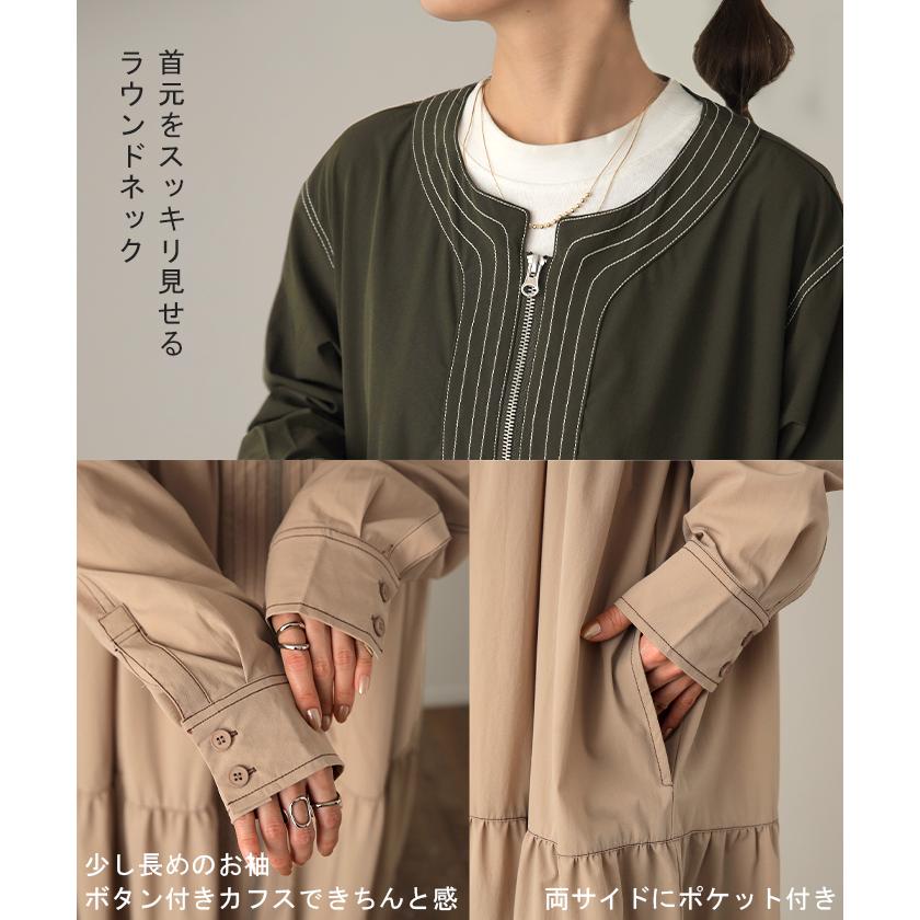 ワンピース ティアード ワンピース レディース ロング ロングワンピース マキシ ティアードワンピ | HUG.U | 22