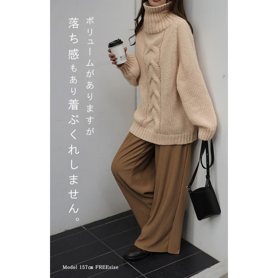 HUG.U ニット レディース トップス 手編み セーター HUG.U ニット レディース トップス 手編み セーター