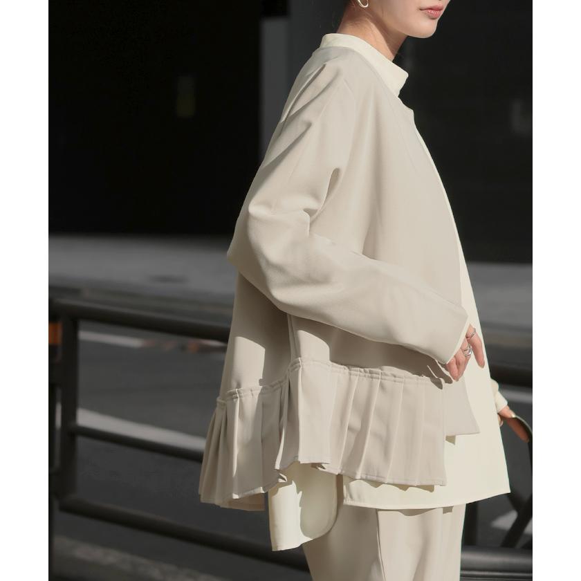 フォーマル 3点セット パンツ ジャケット ブラウス 体型カバー レディース シワになりにくい パンツスーツ | HUG.U | 17