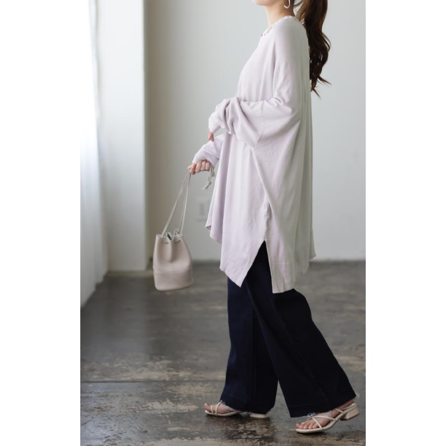 カーディガン レディース トップス 薄手 ニット 長袖 ゆったり 体型カバー 羽織 オーバーサイズ | HUG.U | 14