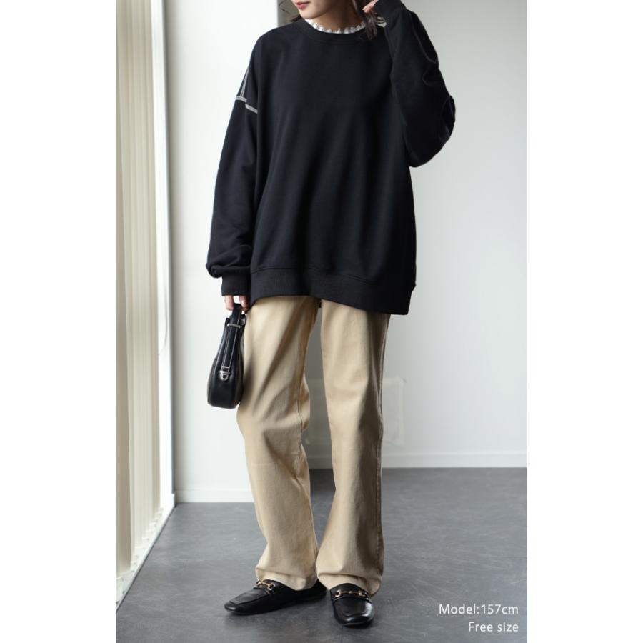 未使用タグ付き ROSEBUDスウェット ワンピース フリルトップス 未使用