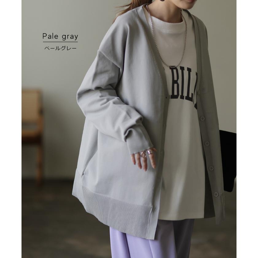 カーディガン レディース トップス 軽量 ニット スポンジニット アウター 長袖 春ニット 羽織 | HUG.U | 20