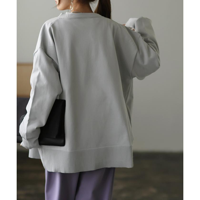 カーディガン レディース トップス 軽量 ニット スポンジニット アウター 長袖 春ニット 羽織 | HUG.U | 25