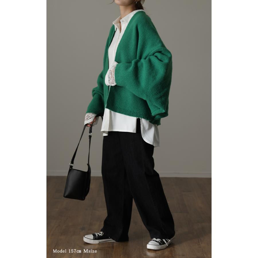 シャツ レース 袖 トップス レディース レイヤード チュニック シフォン ブラウス レースインナー | HUG.U | 10