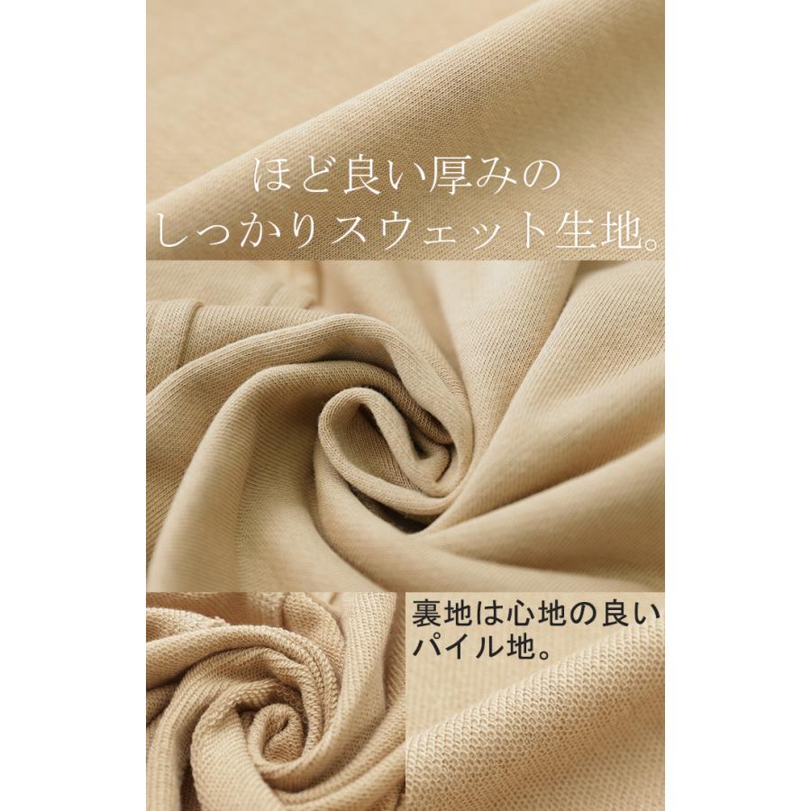 パーカー レディース アウター 2way 長袖 七分袖 トップス スウェット 二の腕カバー ライトアウター ケープ 羽織 | HUG.U | 15