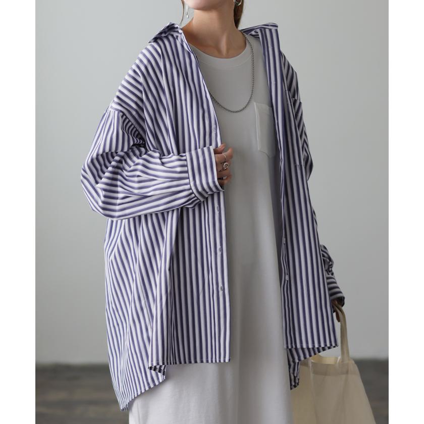 HUG.U（ハグユー） シャツ レディース トップス ストライプシャツ