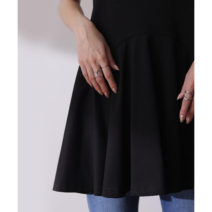 キャミソール レディース トップス インナー ペプラム フリル レイヤード 裾 お尻が隠れる | HUG.U | 17