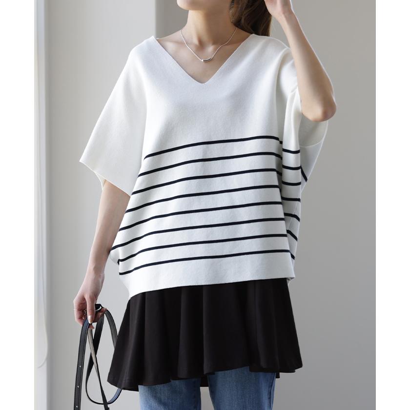 キャミソール レディース トップス インナー ペプラム フリル レイヤード 裾 お尻が隠れる | HUG.U | 19