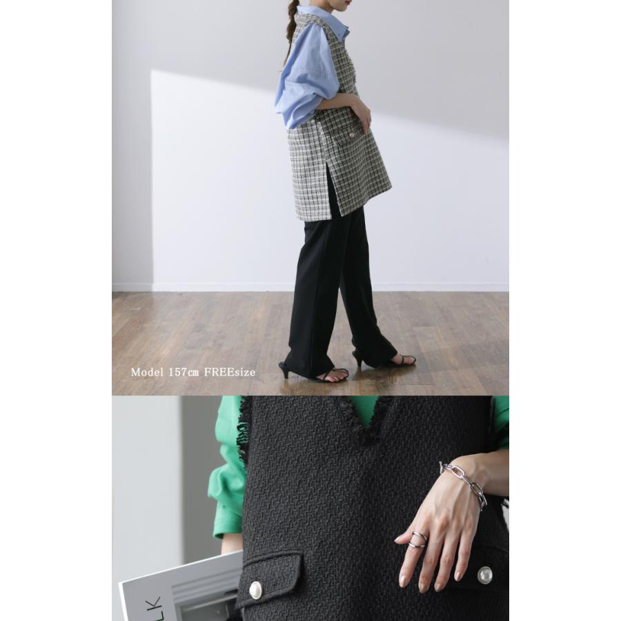 新品　未使用　パフベストXLサイズ XWFSL04H2 ソフトテンション クロップド丈 ノースリーブ