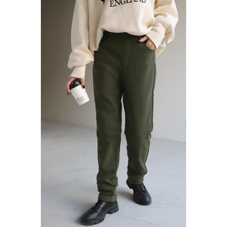 パンツ 裏ボア パンツ レディース 裏起毛 レギンスパンツ レギパン スキニー スキニーパンツ ストレート | HUG.U | 15