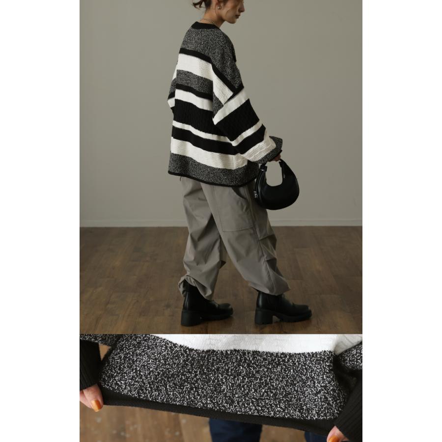 ニット レディース プルオーバー セーター トレーナー トップス 長袖 丸首 | HUG.U | 13