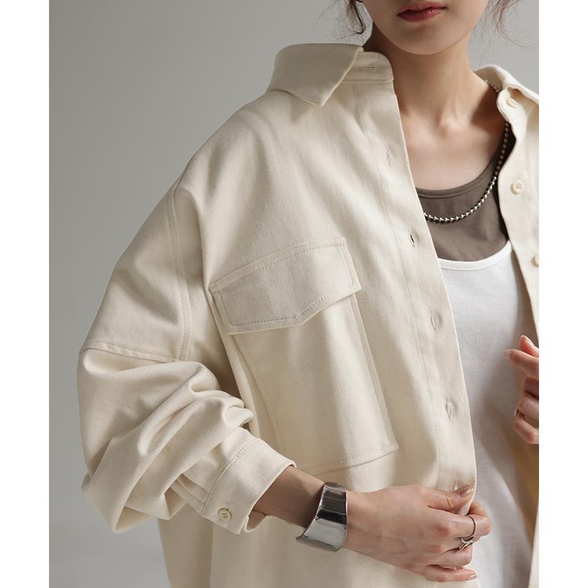 デニムシャツ レディース デニムジャケット オーバーサイズ アウター シャツ デニム トップス ジャケット Gジャン 体型カバー 長袖 羽織  タイムセールSW2 | HUG.U | 12