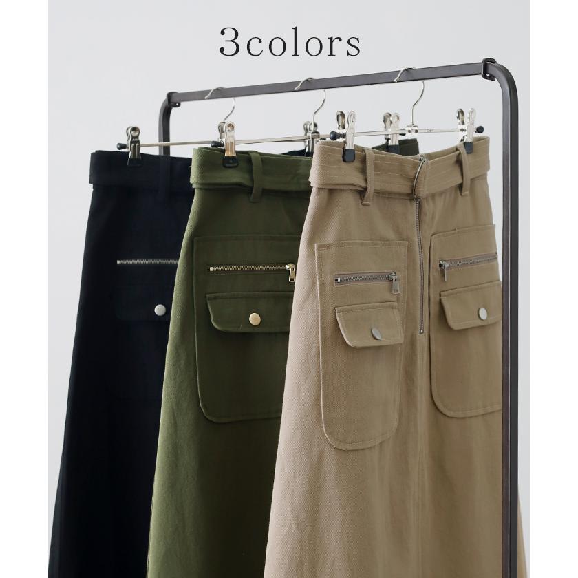 【Dickies別注】　ポケットハングベルトスカート Dickies別注】 ポケットハングベルトスカート