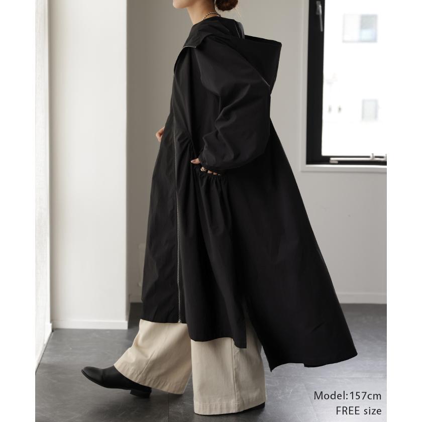 アウター ジャンパー レディース ロング アウター MA-1 ミリタリーコート ミリタリー ライトアウター アウトドア OUTER2410 | HUG.U | 10