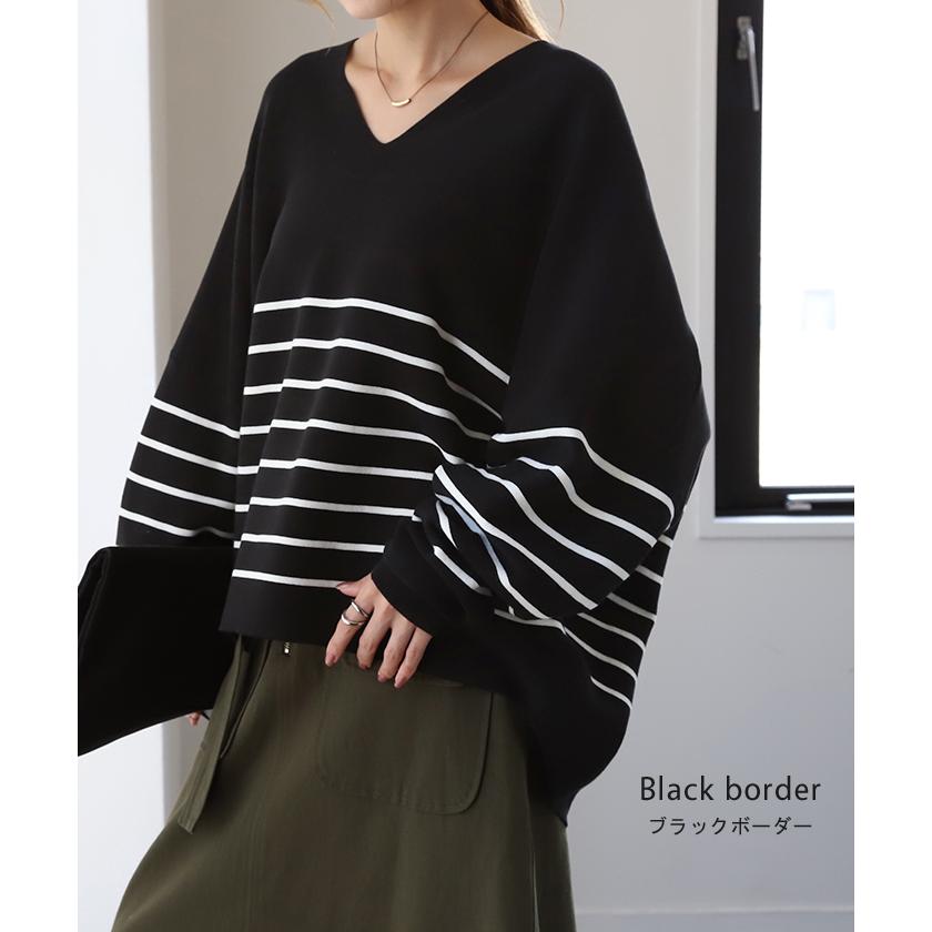 ニット ドルマンスリーブ レディース 体型カバー ティーシャツ 綿100 チュニック 2411sl | HUG.U | 26