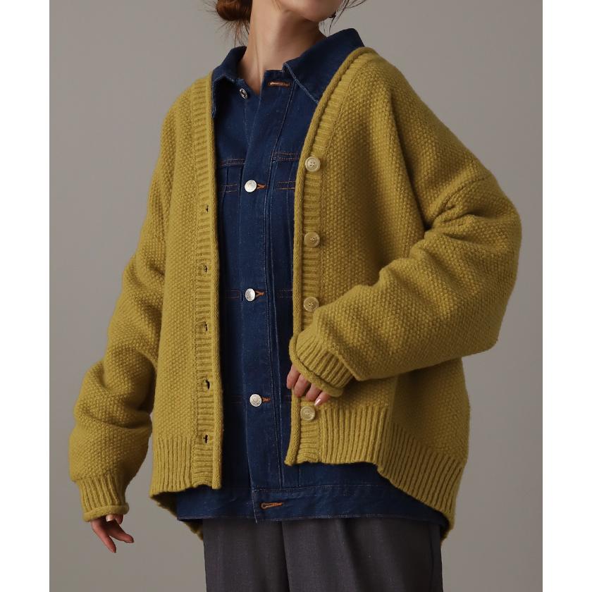 カーディガン チクチクしない ニット レディース セーター トップス 長袖 カーデ ニットカーディガン 羽織2 2411sl | HUG.U | 16