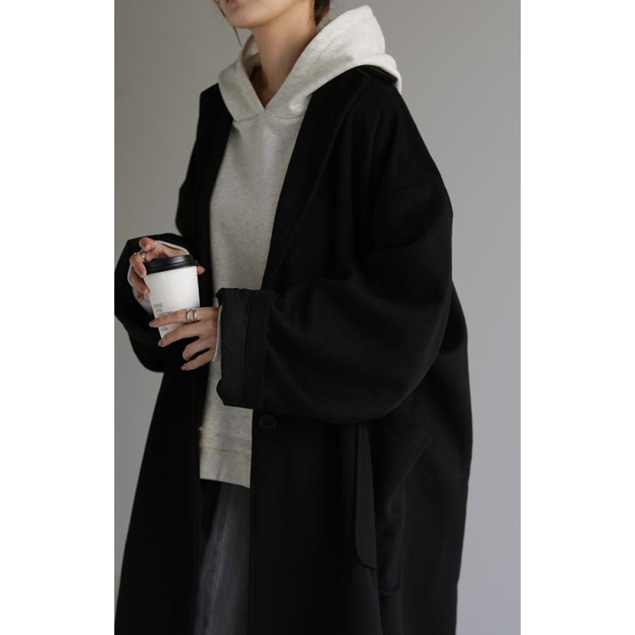 SALE コーディガン コート ロングコート チェスター チェスターコート レディース オーバー ロング アウター | HUG.U | 16