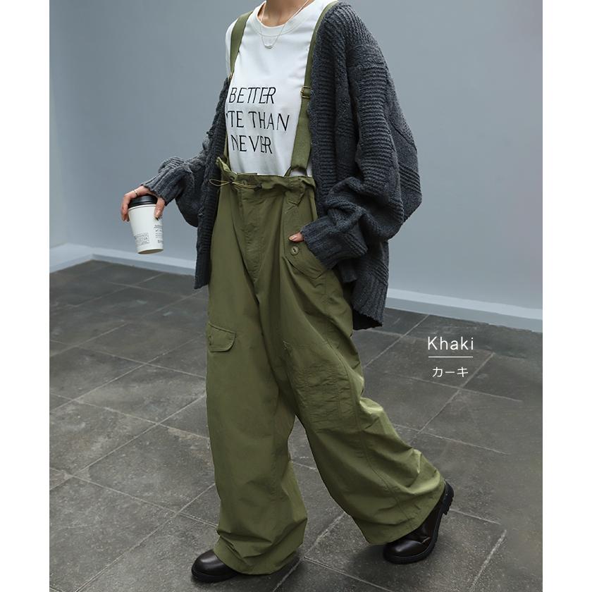 HUG.U（ハグユー） サロペット オールインワン サロペ レディース