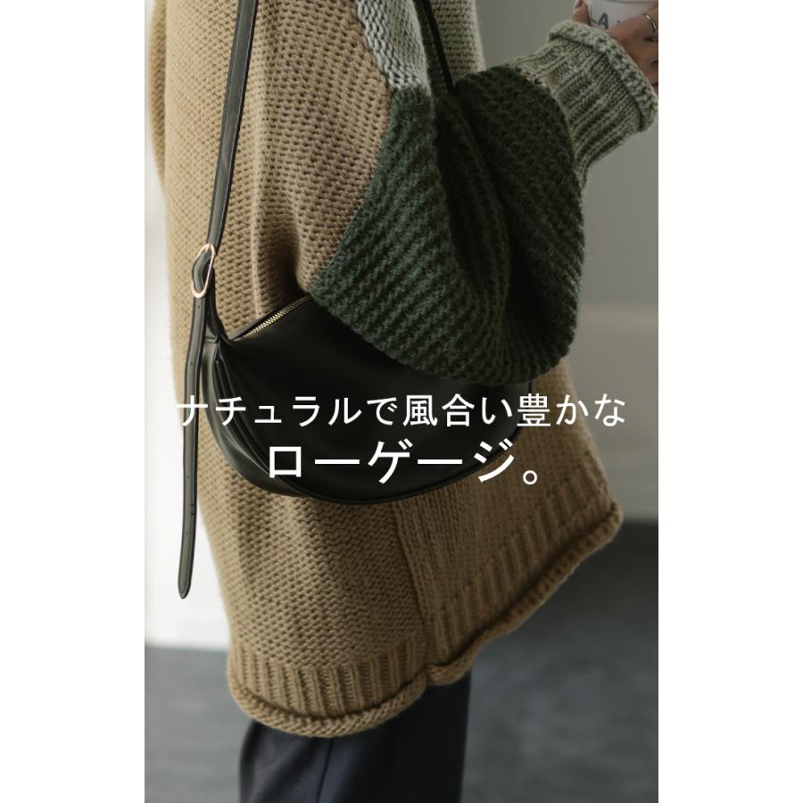 ニット レディース ハンドメイド セーター トップス ローケージ ローケージニット モヘア チュニック | HUG.U | 17