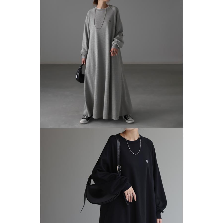 HUG.U（ハグユー） ワンピース 刺繍 ロングワンピース レディース ロゴ