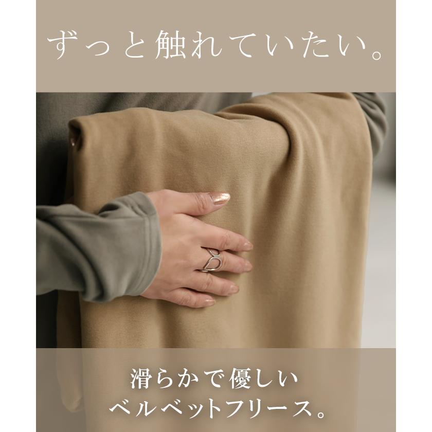 カットソー オフタートル インナー レディース タートルネック トップス ハイネック プルオーバー レイヤード | HUG.U | 09