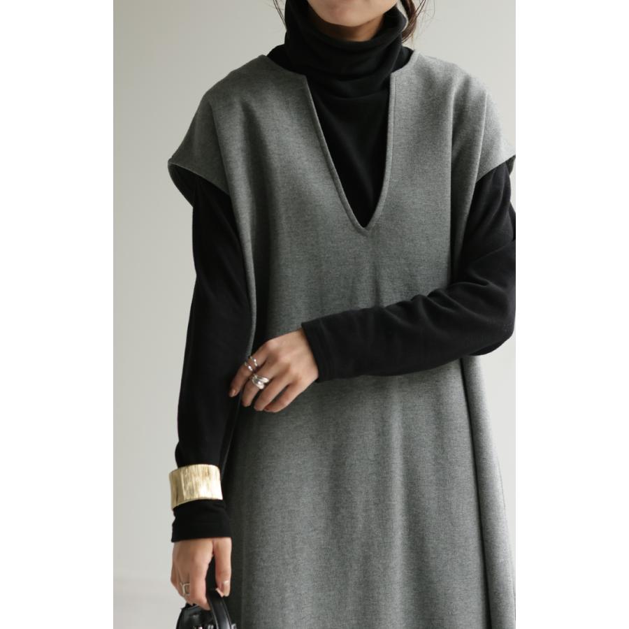 カットソー オフタートル インナー レディース タートルネック トップス ハイネック プルオーバー レイヤード | HUG.U | 12