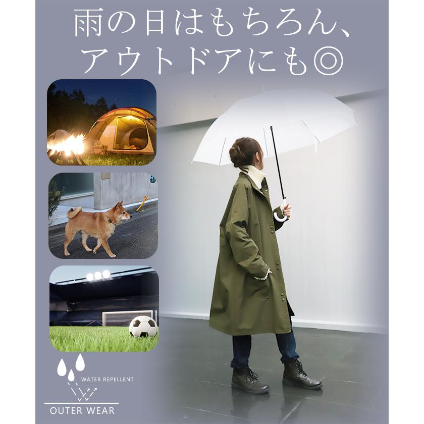 アウター レディース 撥水 ミリタリーコート ミリタリー ライトアウター アウトドア キャンプ ブルゾン ジャケット OUTER2410 | HUG.U | 07