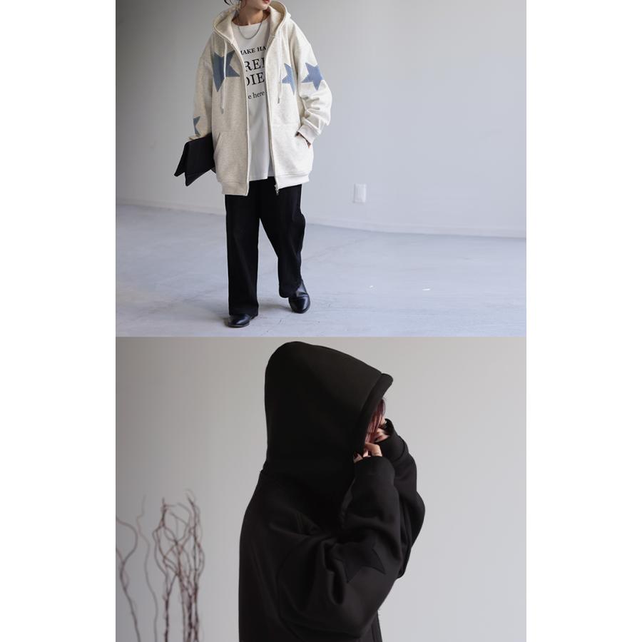 パーカー 体型カバー アウター ドルマンパーカー レディース トップス トレーナー スウェット スエット | HUG.U | 15