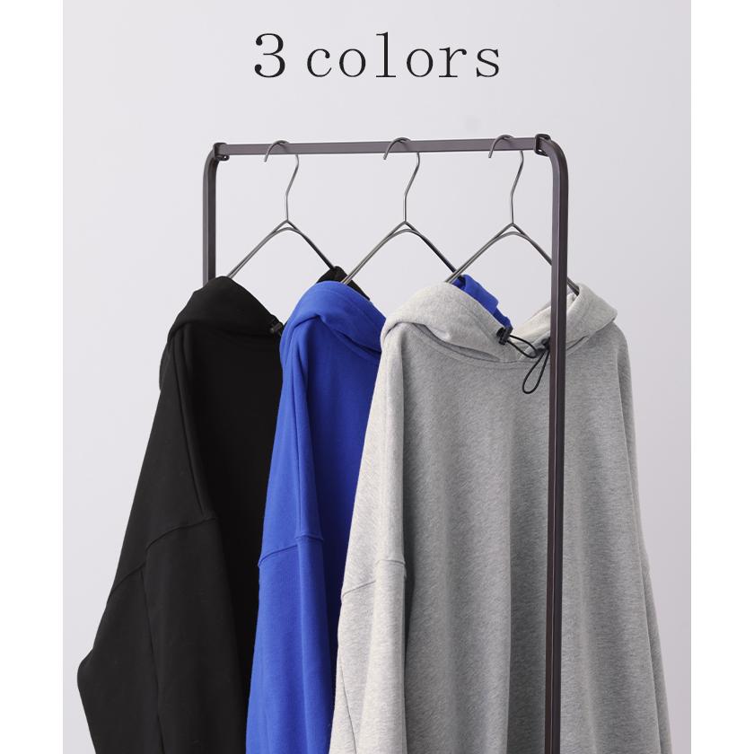 パーカー 体型カバー トレーナー アウター レディース ライトアウター トップス フーディー ビッグ ドルマン | HUG.U | 12