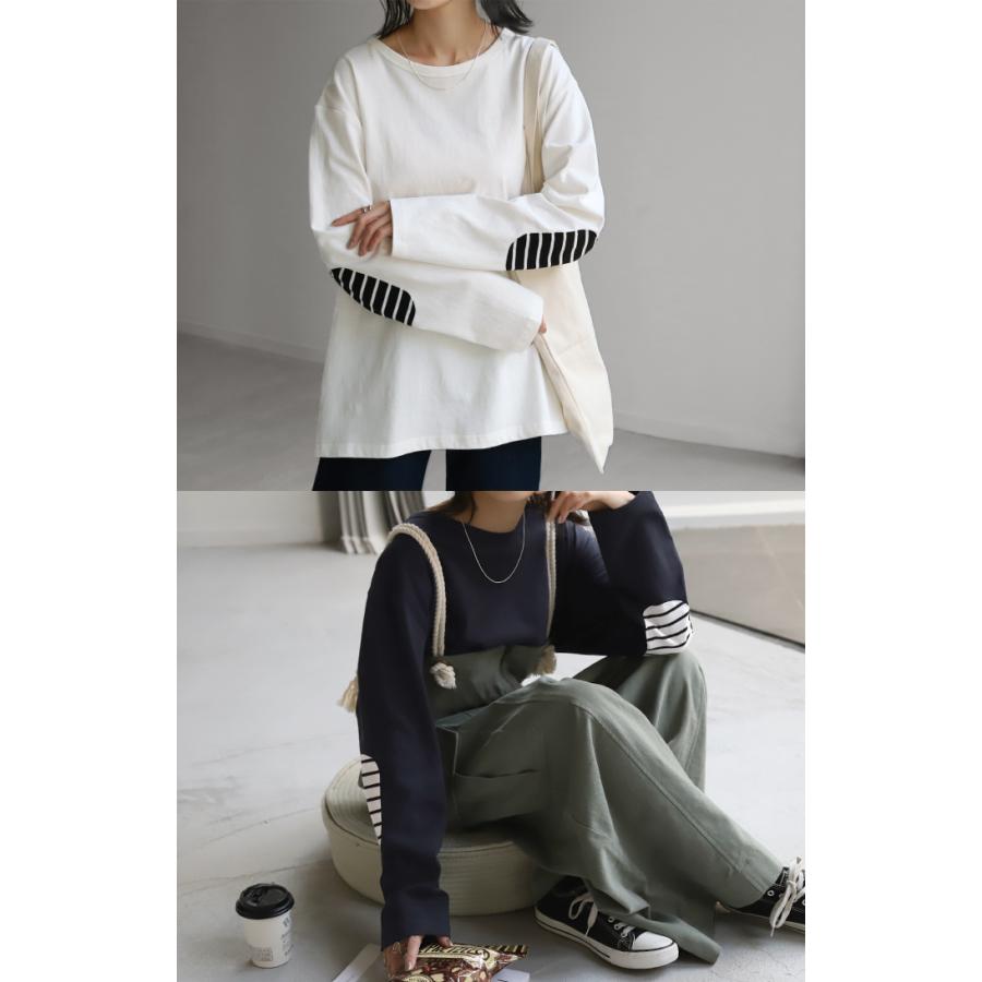 カットソー(長袖/七分) HUG ROBERTA BAYLEY TEE earth_eco_loco メール便可 日本製 綿100％ Tシャツ 七分袖 無地