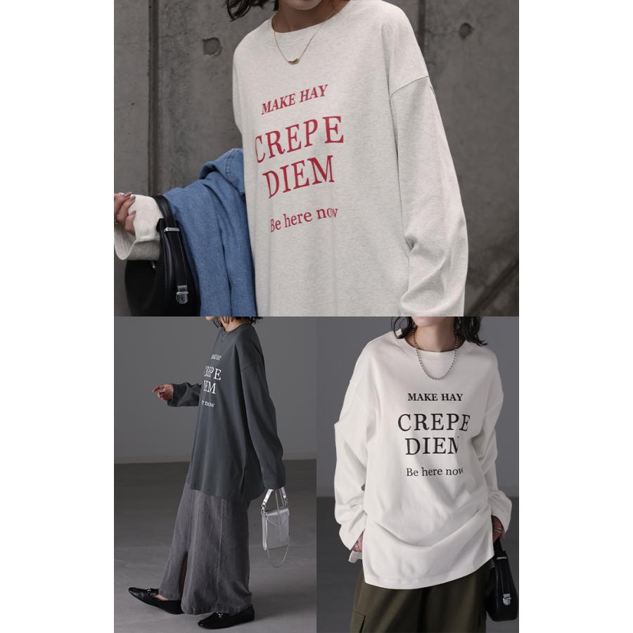 HUG.U（ハグユー） カットソー ロゴT レディース ロゴ ロンT