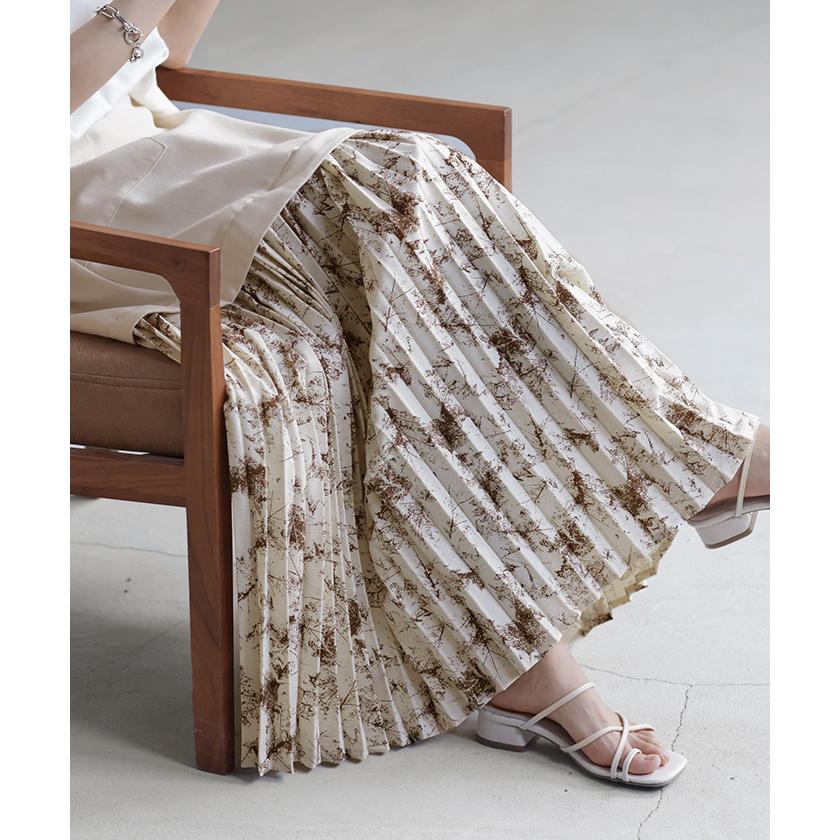 SALE スカート プリーツ プリーツスカート レディース ロングスカート ロング マキシ マキシスカート フレアスカート | HUG.U | 19