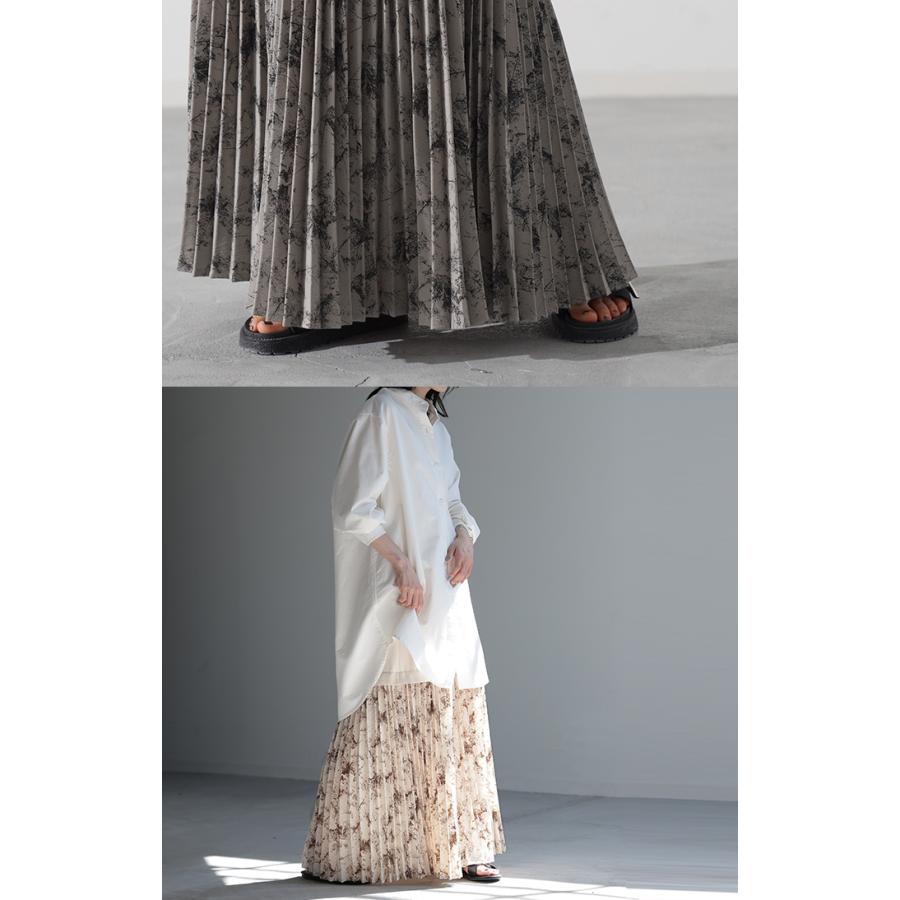 SALE スカート プリーツ プリーツスカート レディース ロングスカート ロング マキシ マキシスカート フレアスカート | HUG.U | 05