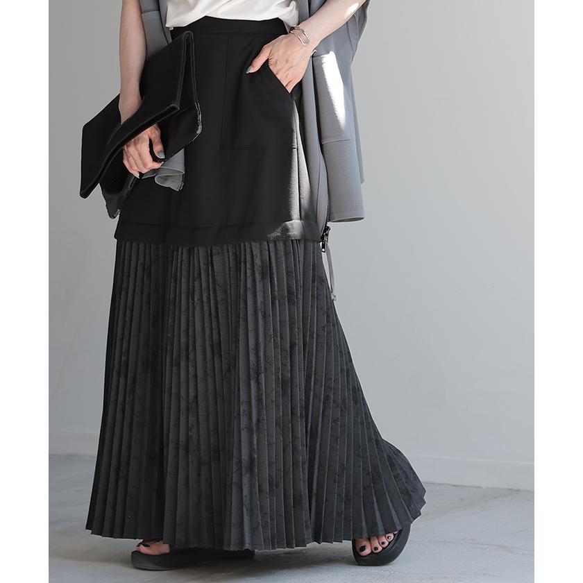 SALE スカート プリーツ プリーツスカート レディース ロングスカート ロング マキシ マキシスカート フレアスカート | HUG.U | 07