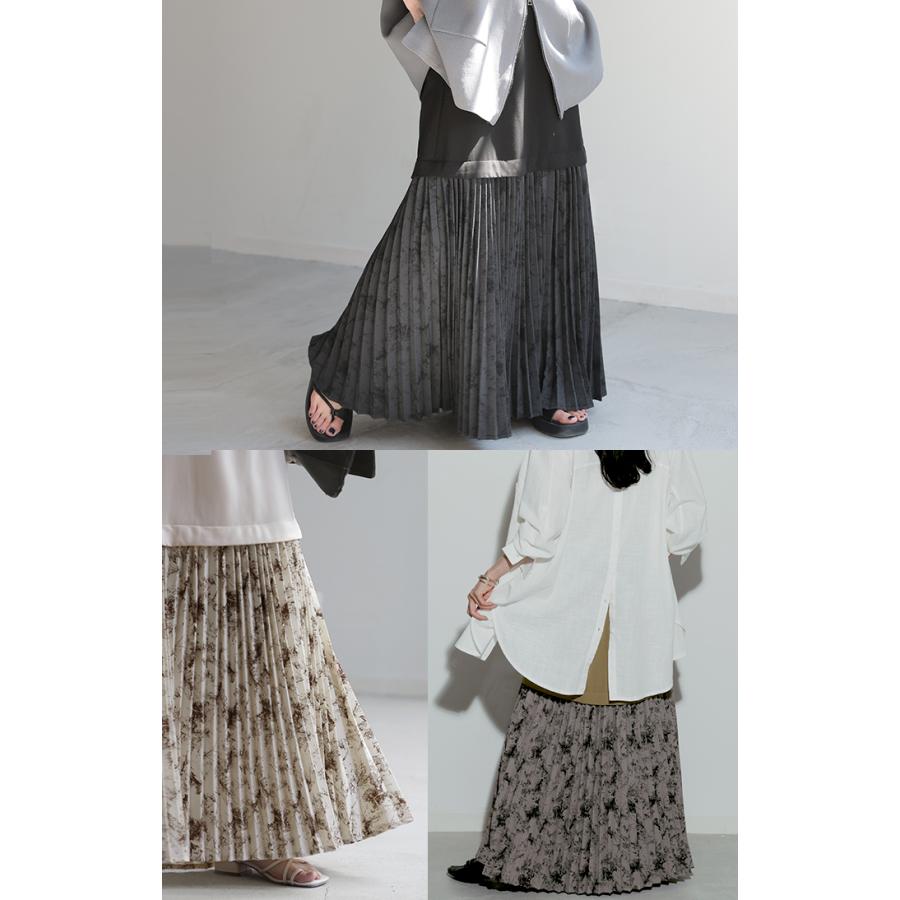 SALE スカート プリーツ プリーツスカート レディース ロングスカート ロング マキシ マキシスカート フレアスカート | HUG.U | 10