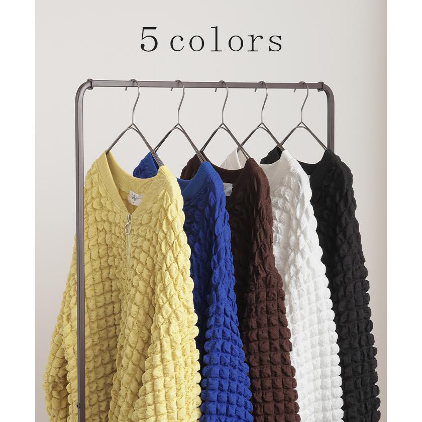 トップス カーデ ポップコーン アウター シアー 薄手 カーディガン ぽこぽこ レディース 凸凹 ライトアウター タイムセールSW2 | HUG.U | 15