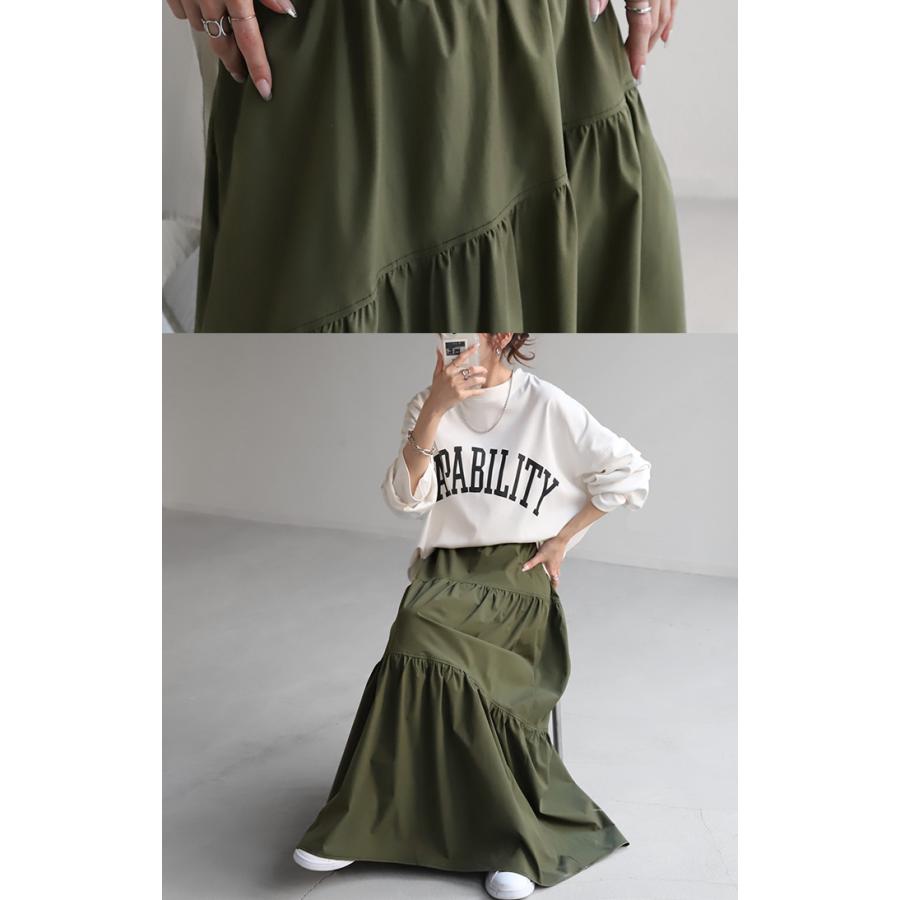 HUG.U（ハグユー） スカート ギャザー ボリューム レディース ボトムス