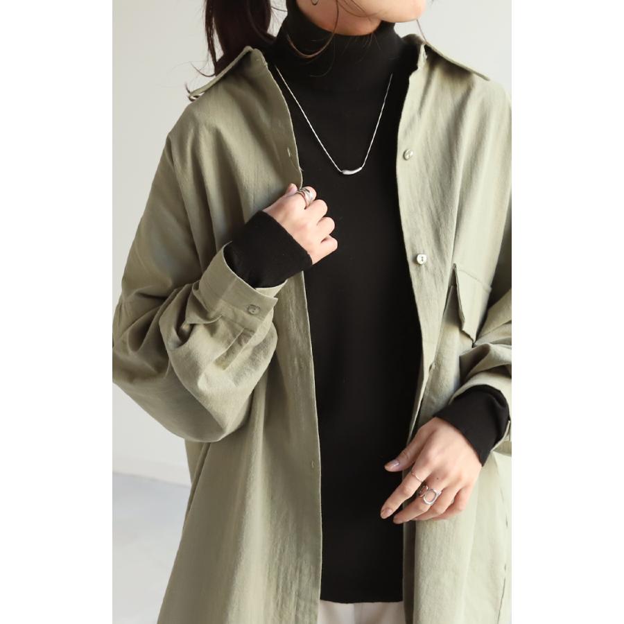 ニット インナー タートル レディース タートルネック トップス カットソー リブ タートルニット ハイネック | HUG.U | 13