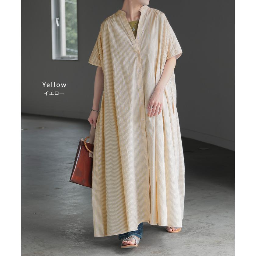 HUG.U（ハグユー） ワンピース ワンピ シャツ シワになりにくい シャツ