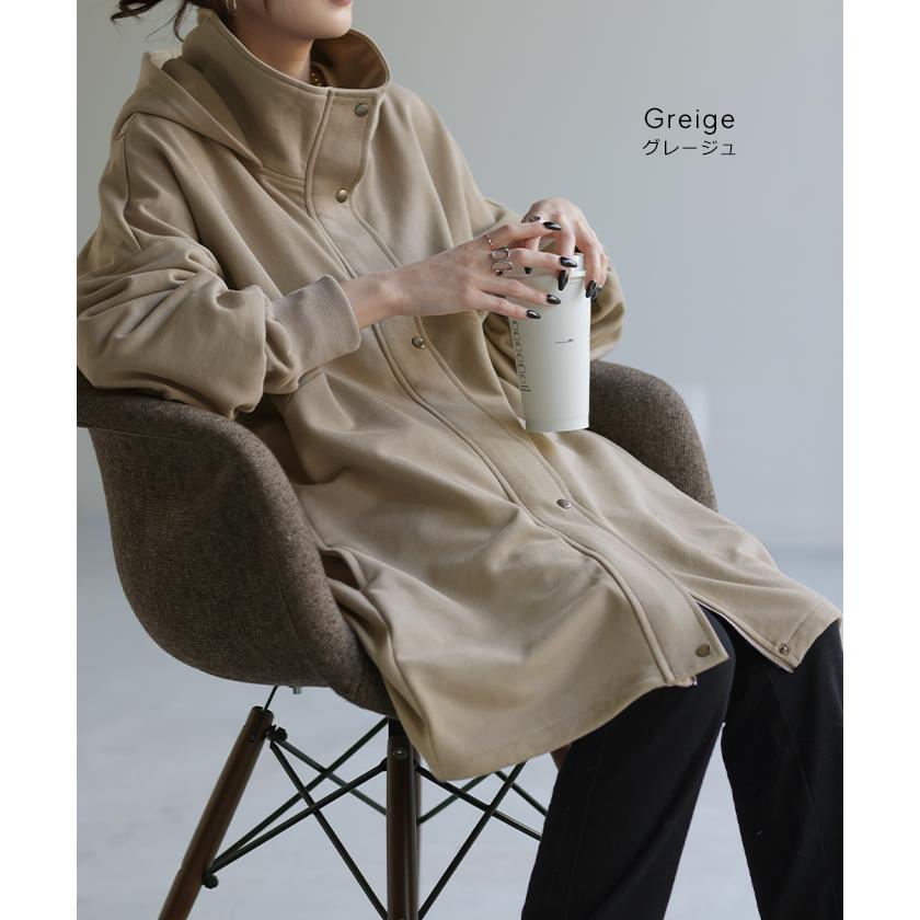 パーカー 超ゆったり 変形 スウェット 体型カバー レディース アウター ライトアウター トップス 変形パーカー タイムセールSW2 | HUG.U | 15