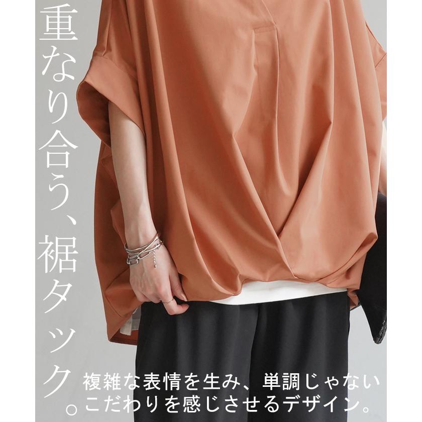 トップス u HUG.U（ハグユー） ブラウス キーネック レディース シャツ トップス