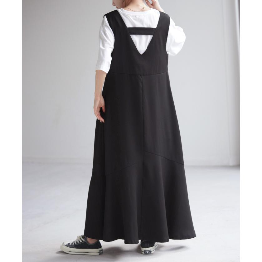 ワンピース マーメイド Aライン ロングワンピース ノースリーブ レディース ロング ロングワンピ マキシ | HUG.U | 20