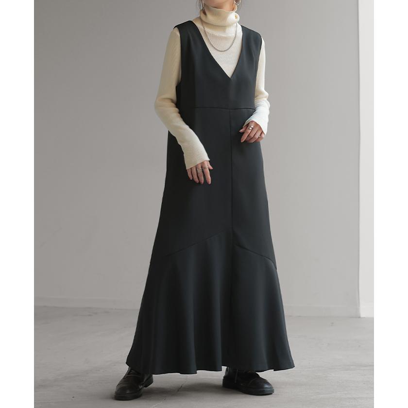 ワンピース マーメイド Aライン ロングワンピース ノースリーブ レディース ロング ロングワンピ マキシ | HUG.U | 08