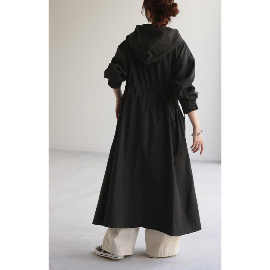 アウター 軽量 ミリタリー パーカー マウンテンパーカー レディース コート ミリタリーコート ライトアウター | HUG.U | 13