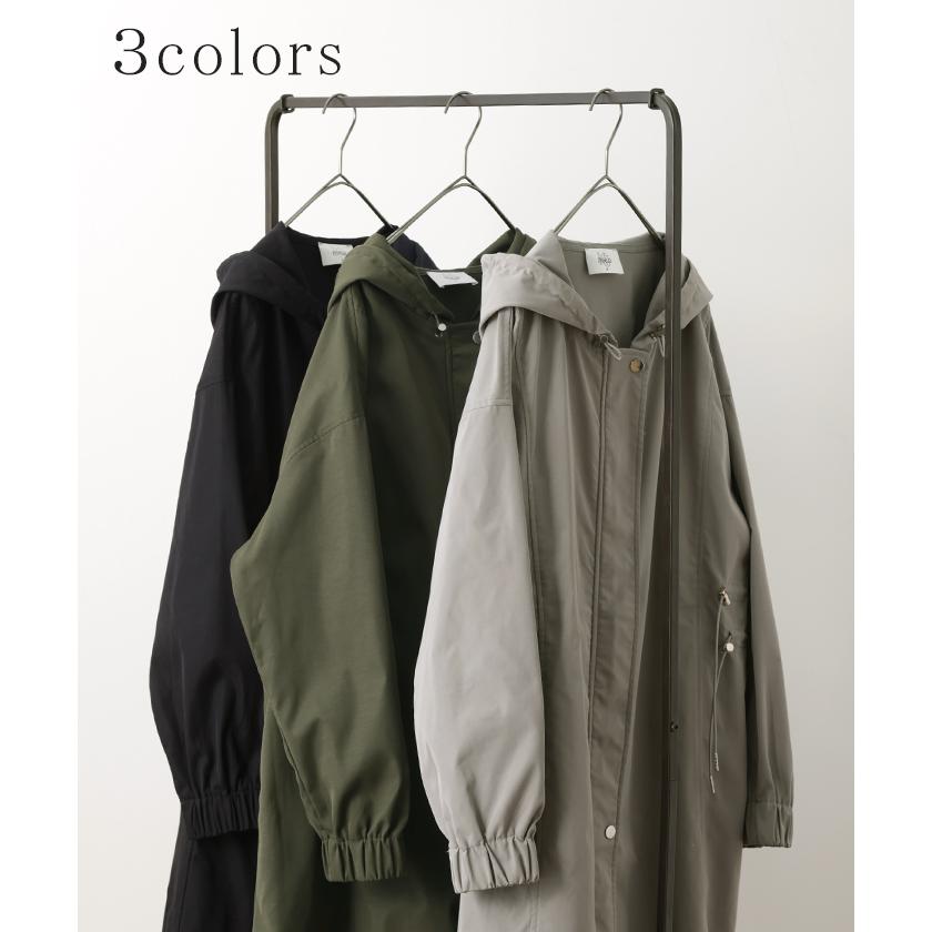 アウター 軽量 ミリタリー パーカー マウンテンパーカー レディース コート ミリタリーコート ライトアウター | HUG.U | 14