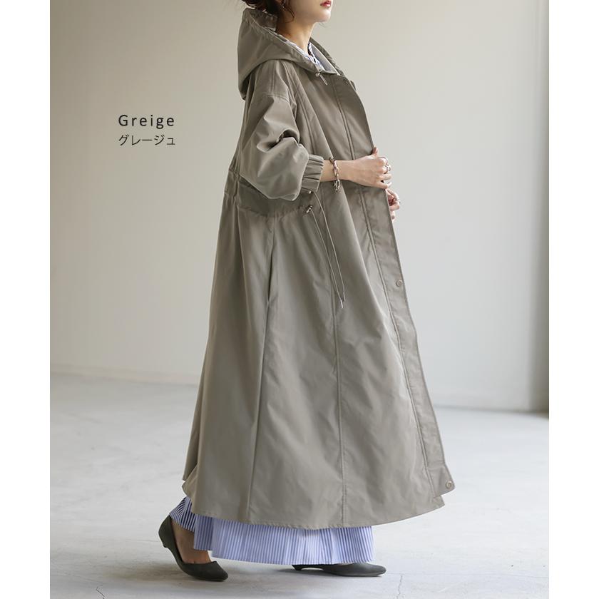 アウター 軽量 ミリタリー パーカー マウンテンパーカー レディース コート ミリタリーコート ライトアウター | HUG.U | 16