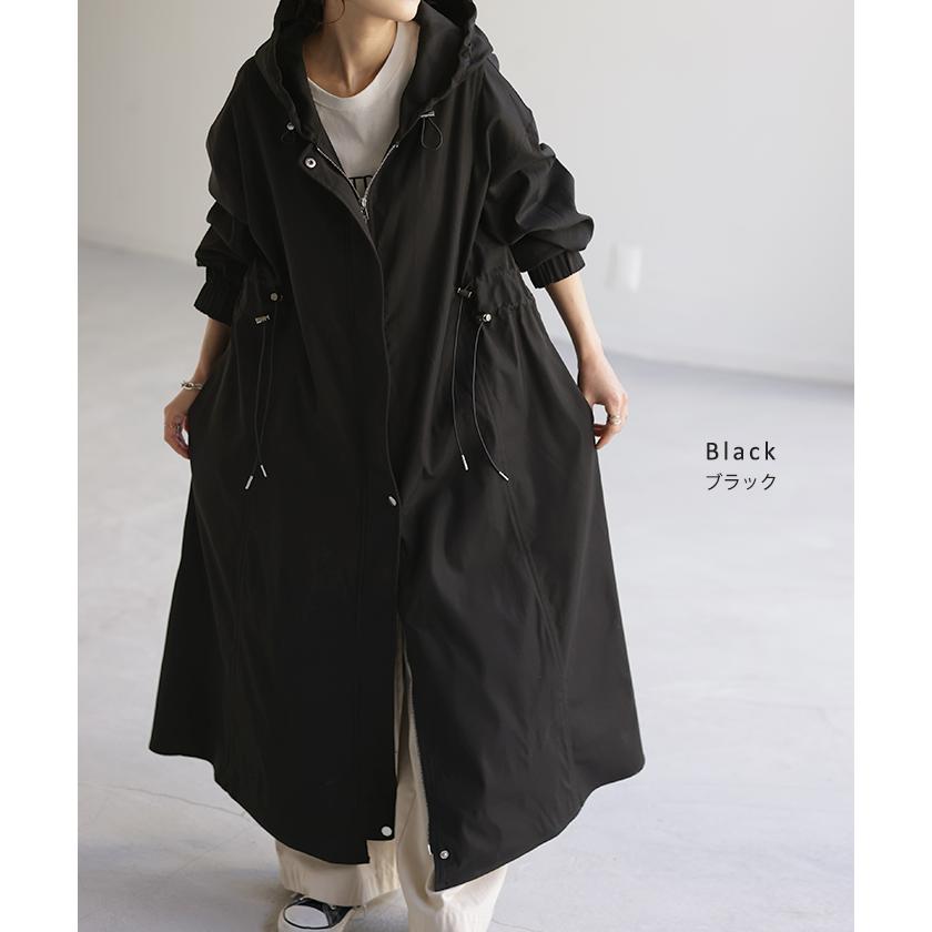 アウター 軽量 ミリタリー パーカー マウンテンパーカー レディース コート ミリタリーコート ライトアウター | HUG.U | 18